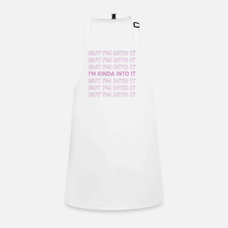 H Styles Kiwi Lyrics But I'm Into It (pink) Children's Apron