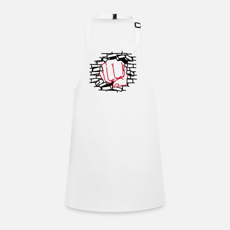 Fist dick, fist, beating Children's Apron