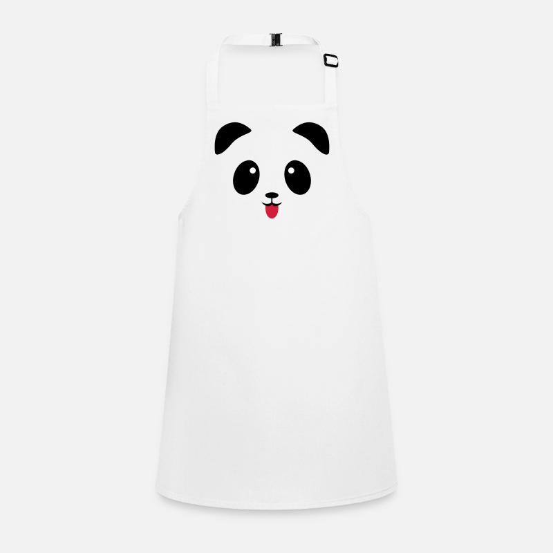 Langue de visage de panda Tablier Enfant