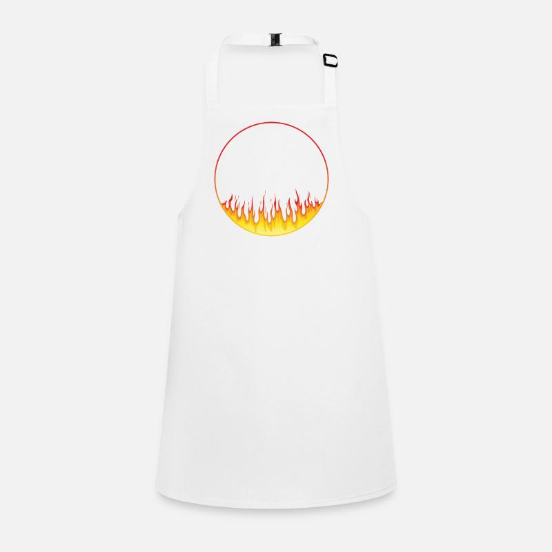 Circle on fire Children's Apron