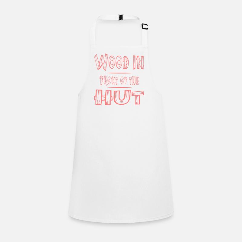 Drôle de dicton Bois Tablier Enfant