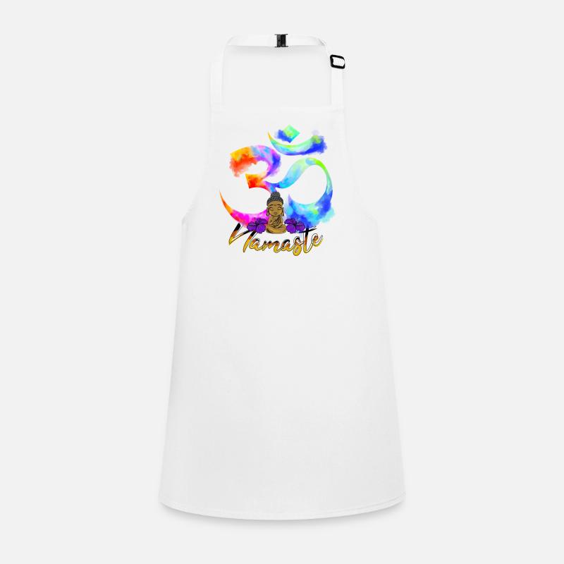 Namaste Arc Iris Bouddha Tablier Enfant