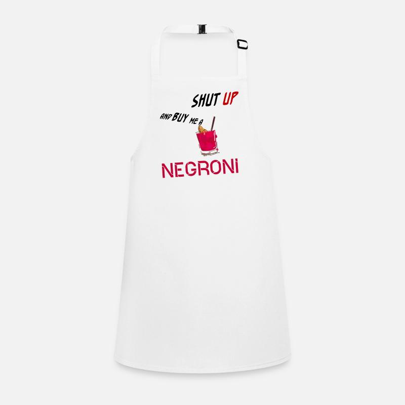 Negroni-Cocktail Schürze für Kinder