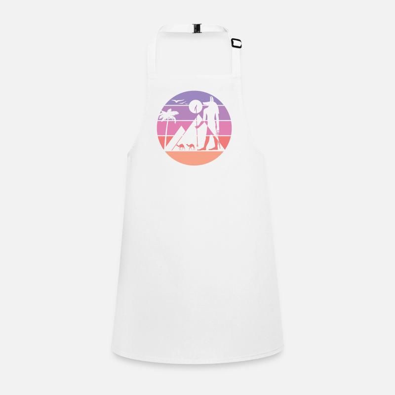 Mythical Silhouette - Anubis Children's Apron