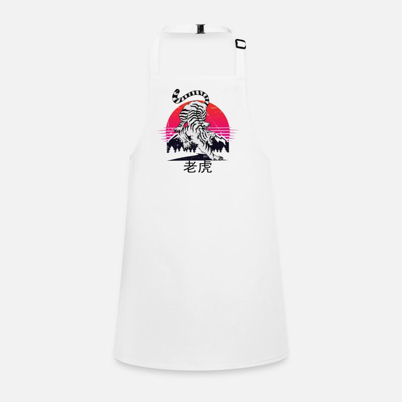 Tigre blanc chinois Tablier Enfant