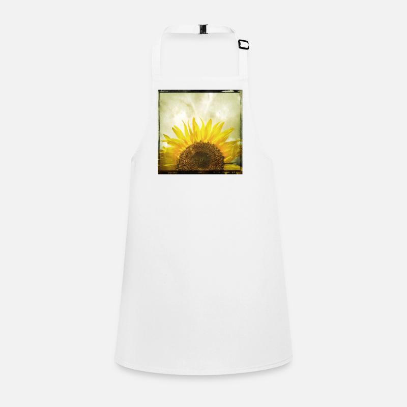 Half Sunflower Children's Apron