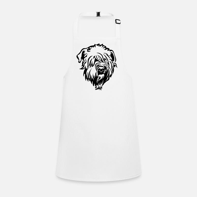 Wheaten Terrier Head Children's Apron
