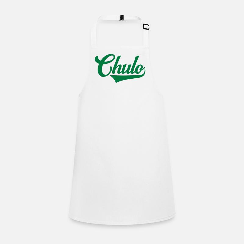 Chulo Cool Cute Men Boys Mexican Latino Spanish Children's Apron