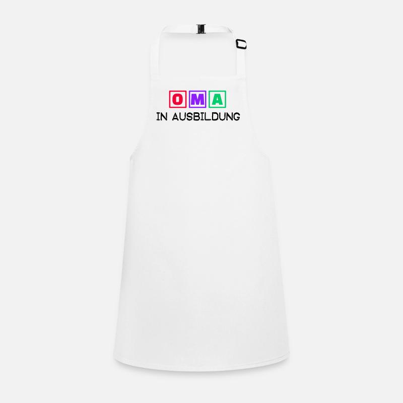 Humorvoll Statement Seniorin Oma Großmutter Schürze für Kinder