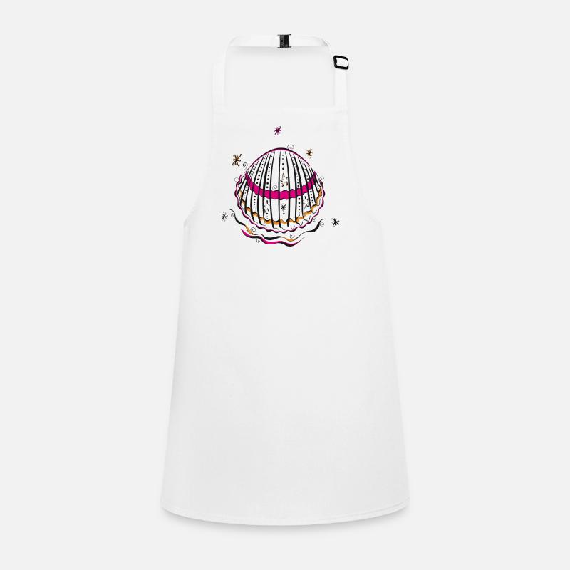 Shell Summer Holiday Children's Apron