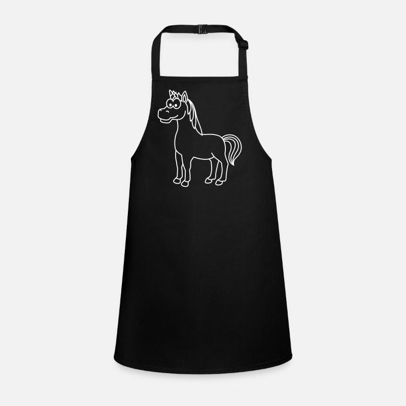 Unicorn Comic Animal Children's Apron