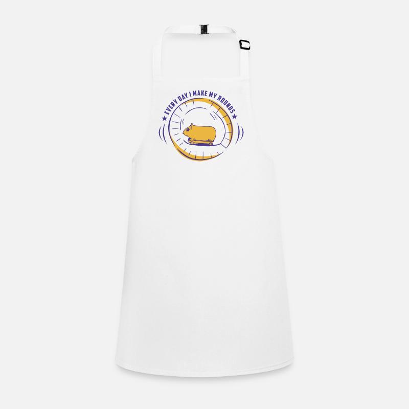 Hamster with skateboard Children's Apron