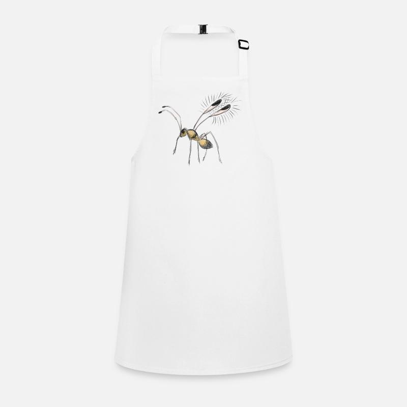 Tiny Fairyfly drawing Children's Apron