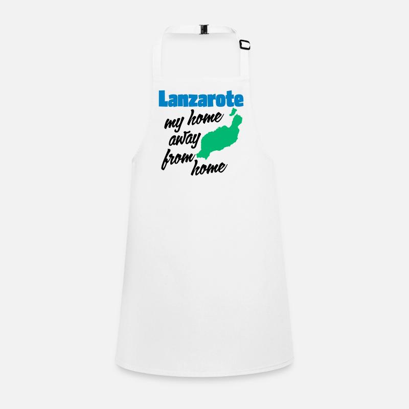 Lanzarote, ma maison loin de chez moi Tablier Enfant