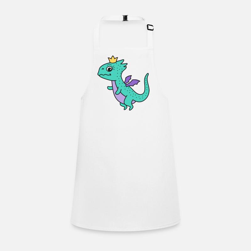 Drache Drachen Schürze für Kinder