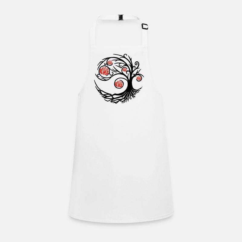 Strange black rose Children's Apron