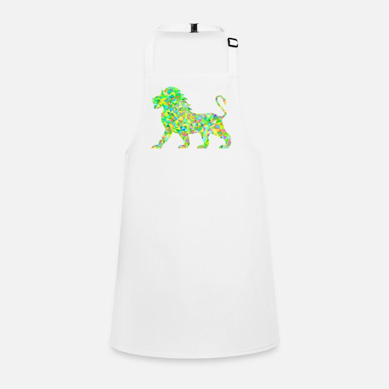Lion Polygon Children's Apron