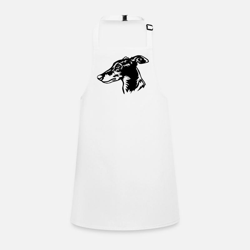 Greyhound Head Children's Apron