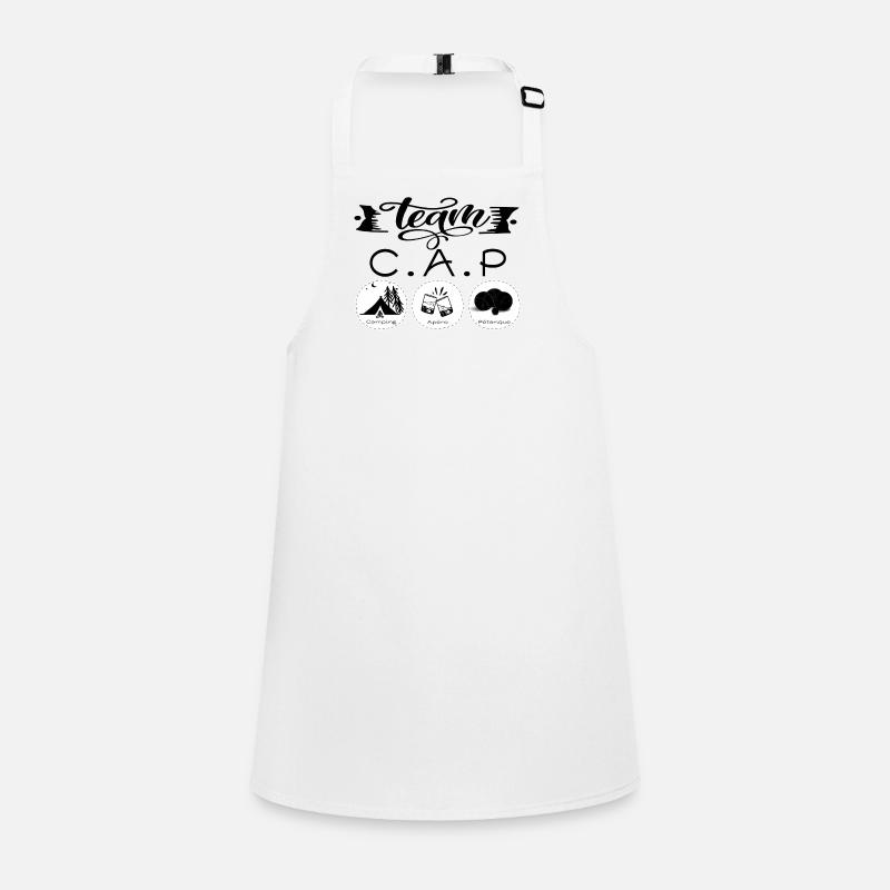 Team CAP camping apero petanque Tablier Enfant