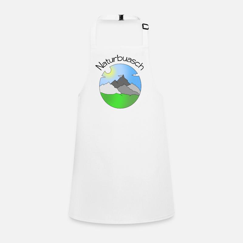 Naturbuasch - Naturjunge, Austria Dialect Children's Apron