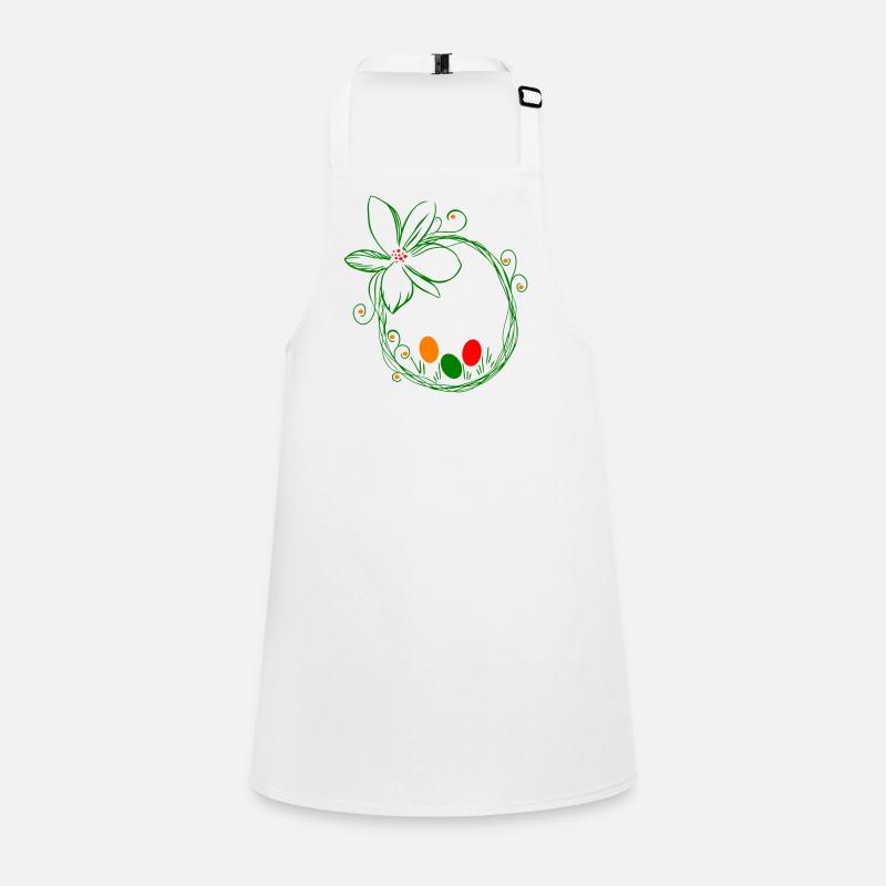 Easter nest with Easter eggs Children's Apron