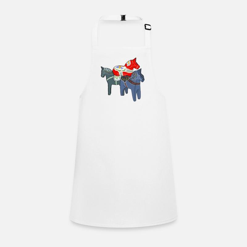 Chevaux Dala Tablier Enfant
