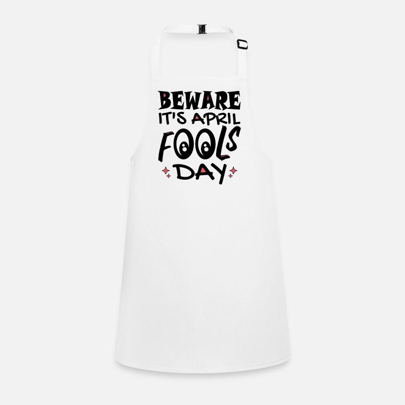 Beware It's April Fools Day Children's Apron
