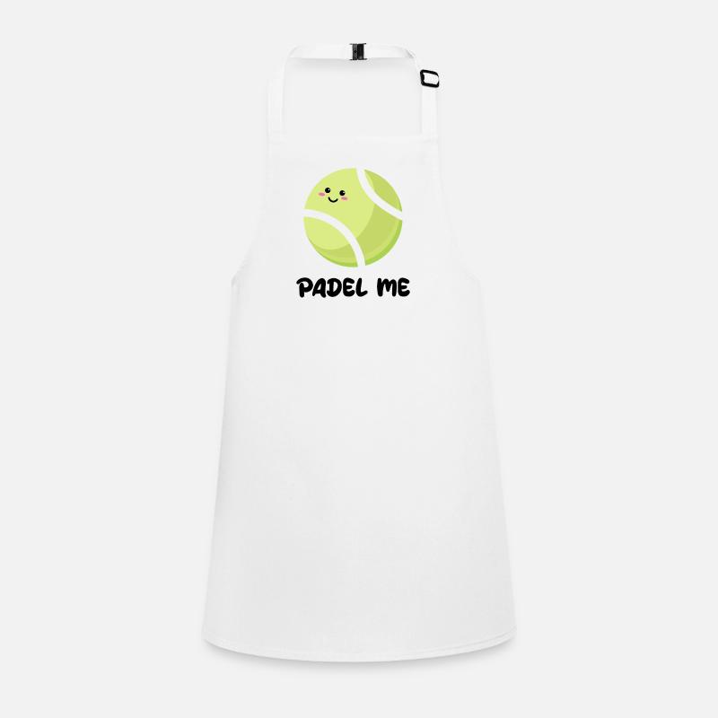 Player Statement Balls Sport Padel Tennis Children's Apron