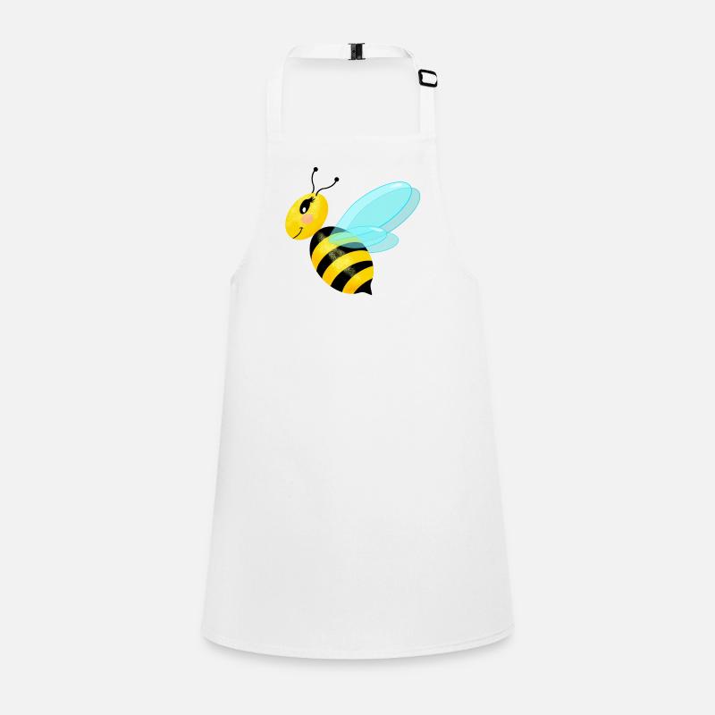 Flying graceful bee Children's Apron