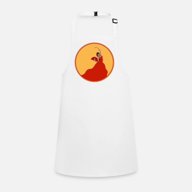 Flamenco Tänzerin 3 Schürze für Kinder
