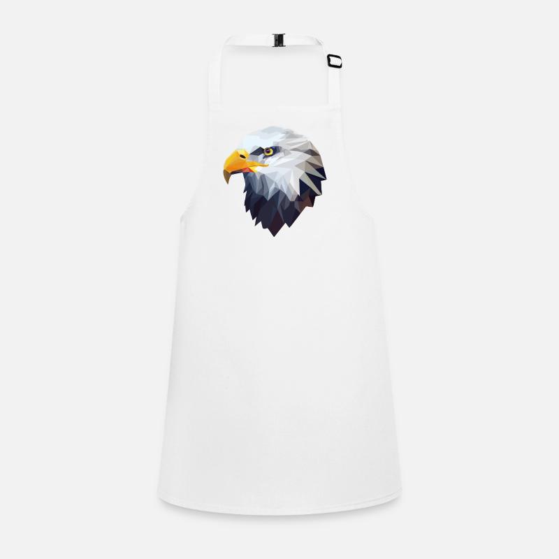 Stylized, geometric eagle Children's Apron