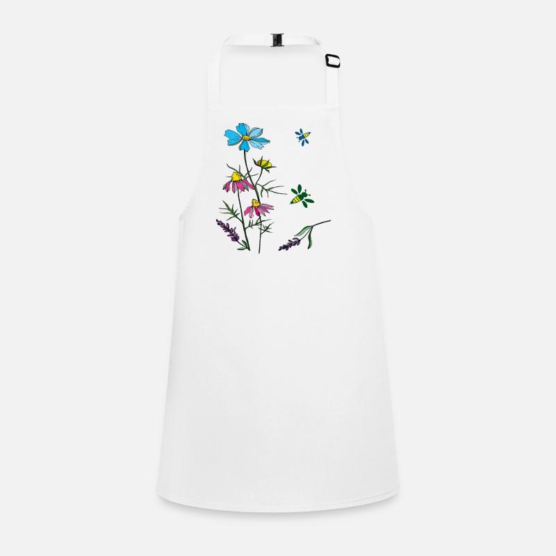 Herbs, chamomile, bees Children's Apron