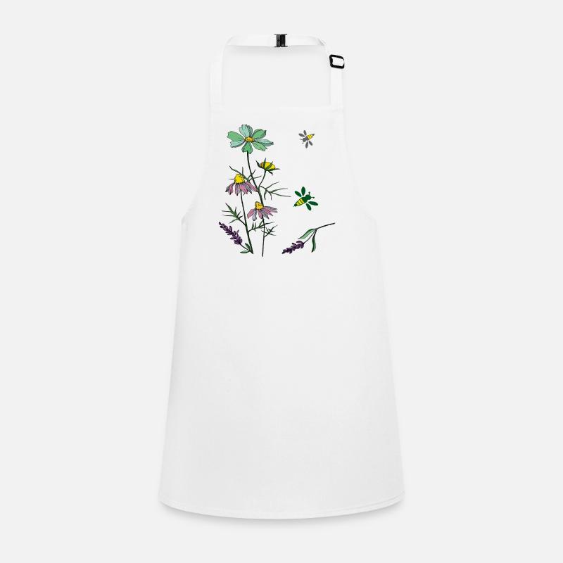 Bees, herbs, nature Children's Apron