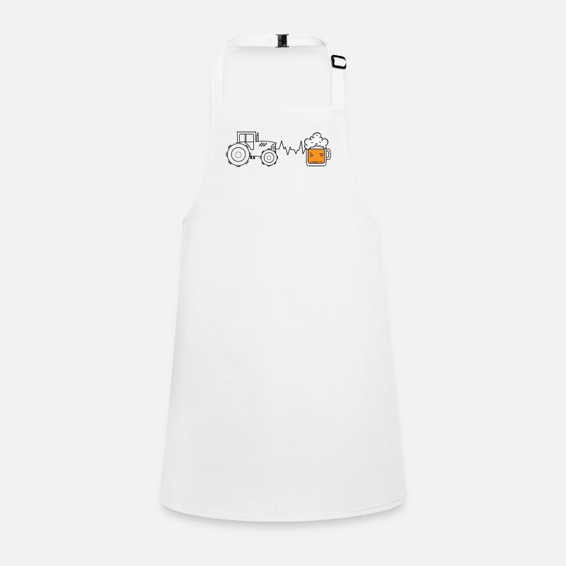 Kraftfahrzeug Traktor Nutzfahrzeug Ackerbau Feld Schürze für Kinder