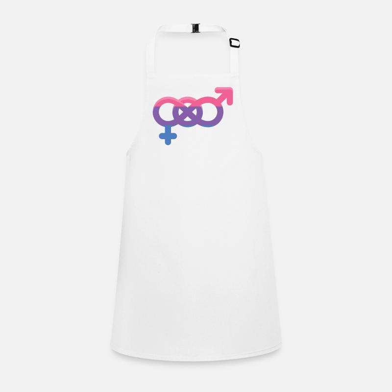 LGBTQ Pride Month - Bisexual Sign Children's Apron