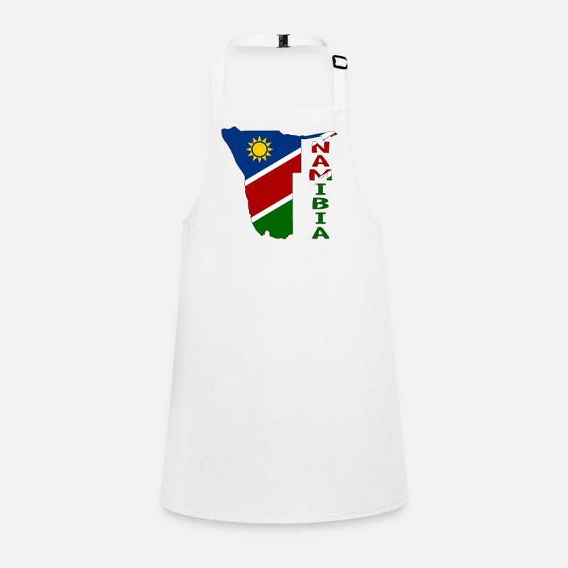 Namibia Landkarte Flagge Schürze für Kinder