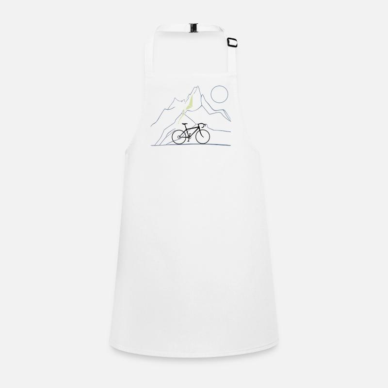 Vélo et montagnes Tablier Enfant