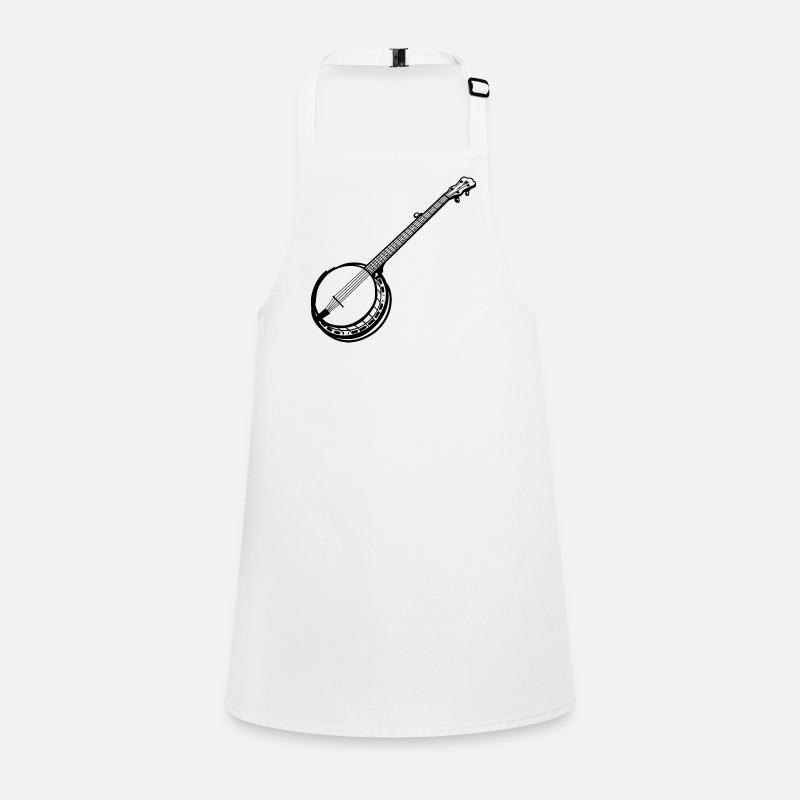 Banjo Sketch Children's Apron