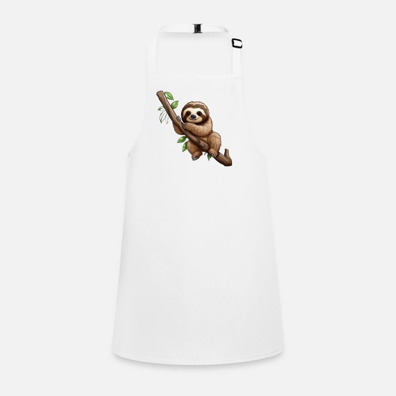 Cute Sloth Children's Apron