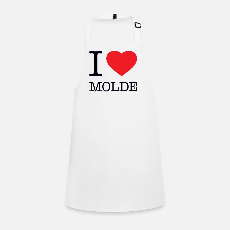 I LOVE MOLDE Schürze für Kinder