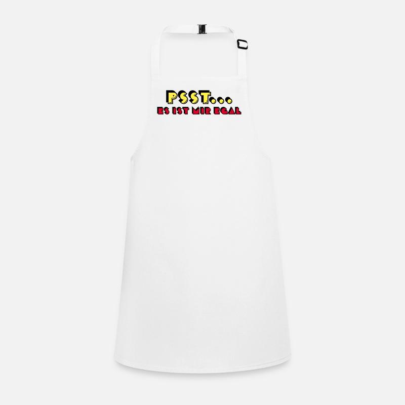 I don't care statement attitude indifferent Children's Apron