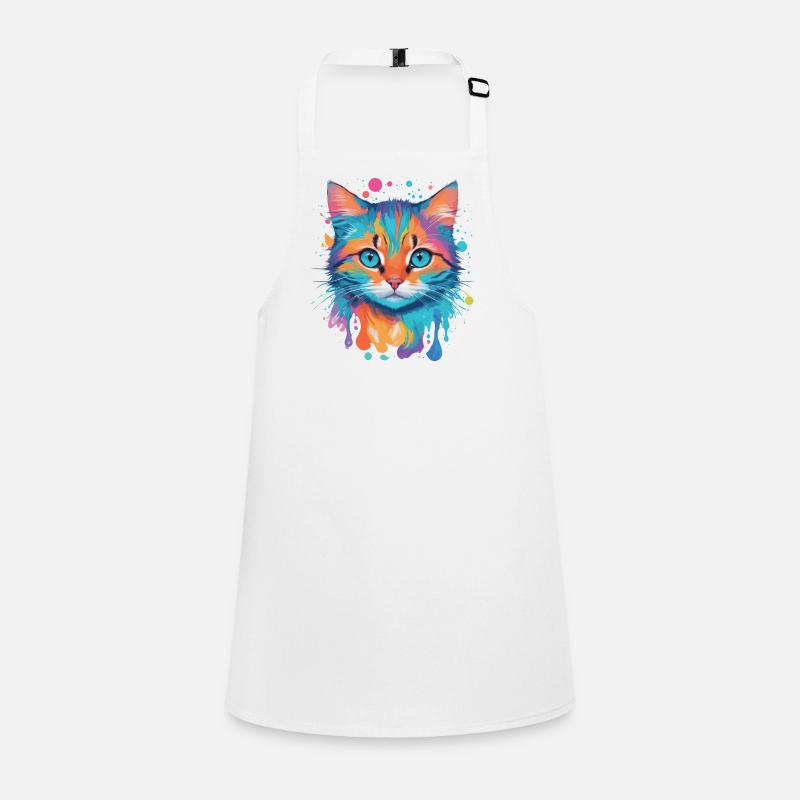 Cute Cat Children's Apron