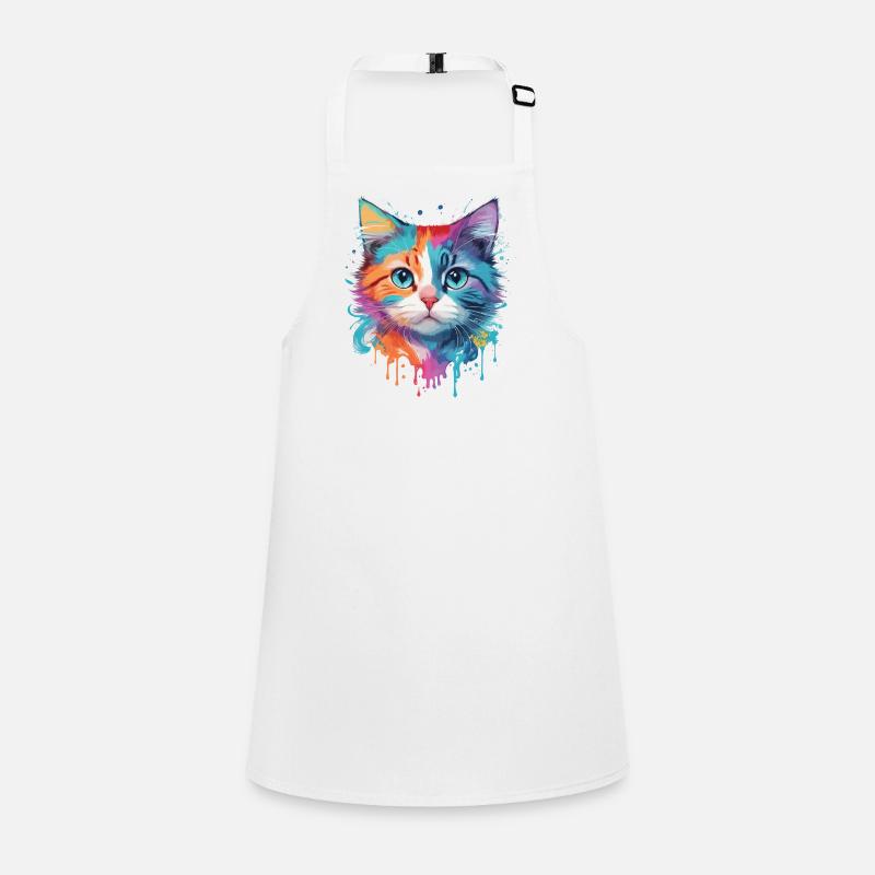 Cute Cat Children's Apron