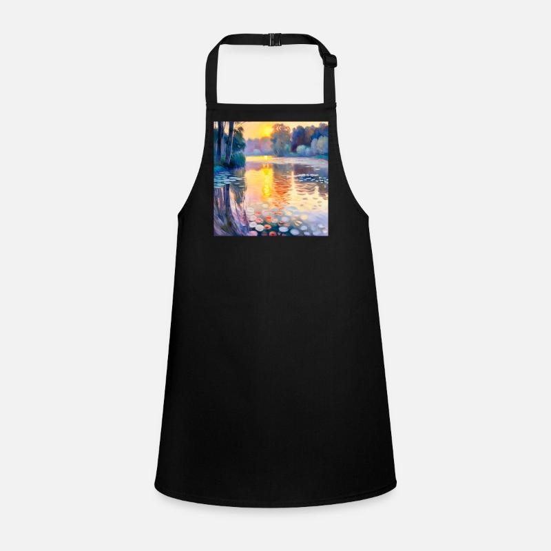 Water Lilies Impressionism Children's Apron