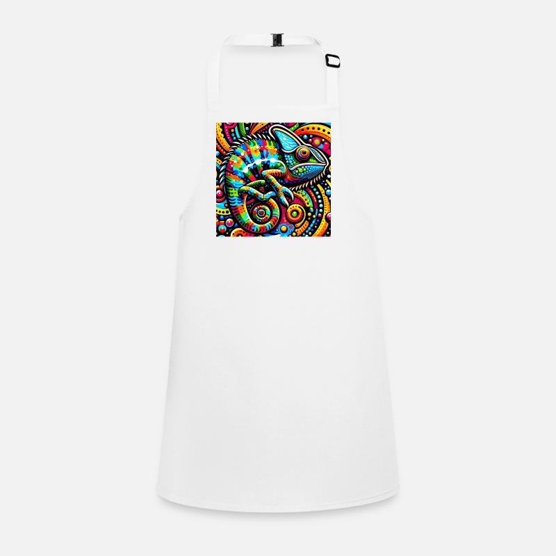 Caméléon Pop Art Tablier Enfant