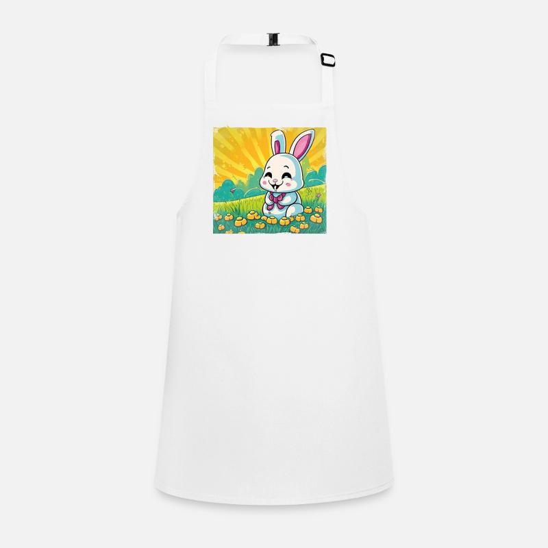 Style comique de lapin drôle Tablier Enfant