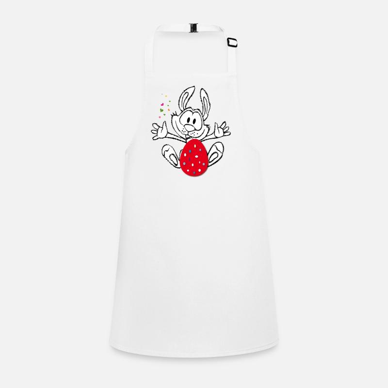 Easter Bunny with Easter Egg Children's Apron