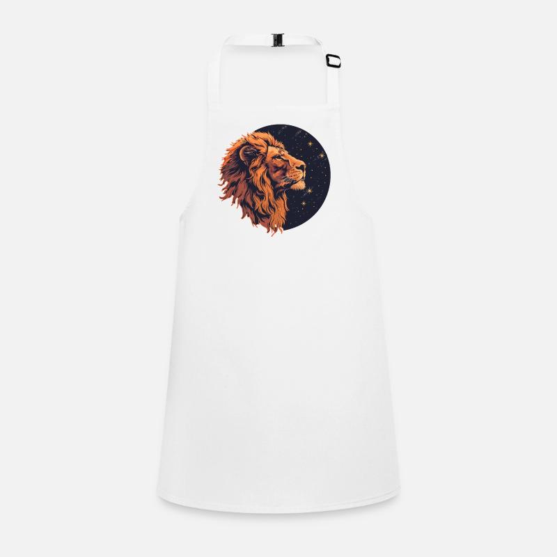 Löwe mit Sternenhimmel Schürze für Kinder