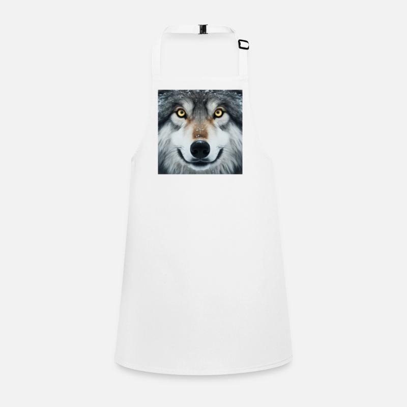Le regard du loup Tablier Enfant