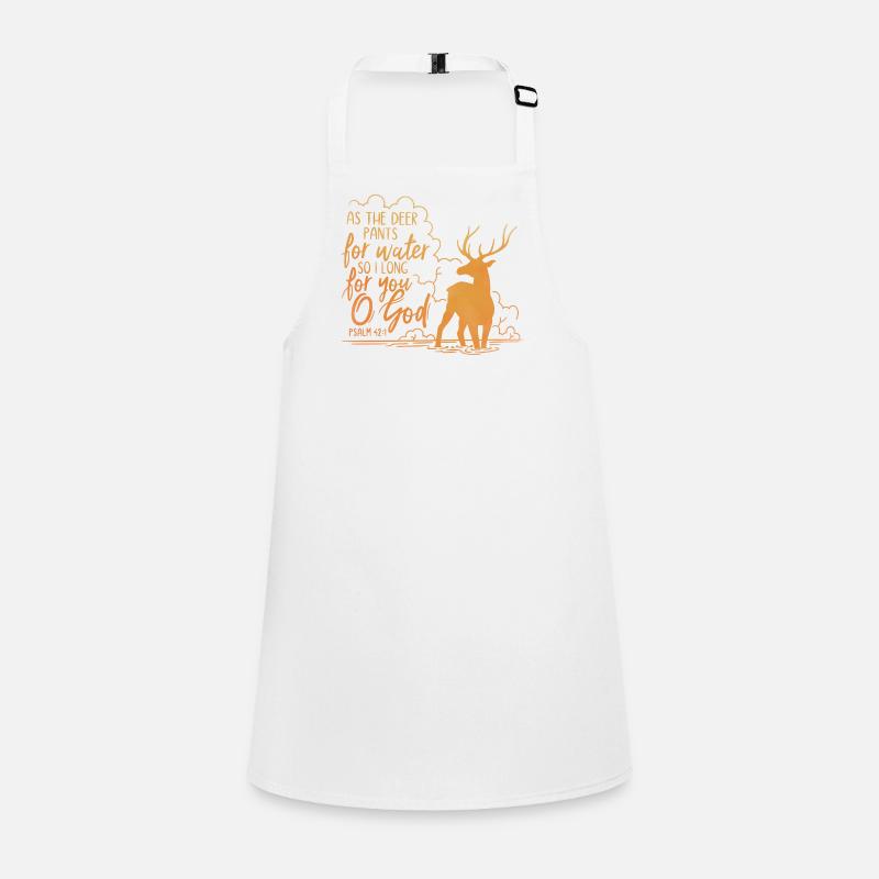 As the deer pants for water Children's Apron